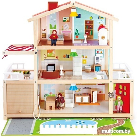 Кукольный домик Hape Семейный особняк E3405-HP