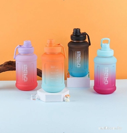 Бутылка для воды Sundays Imebo (0.9л, черный)