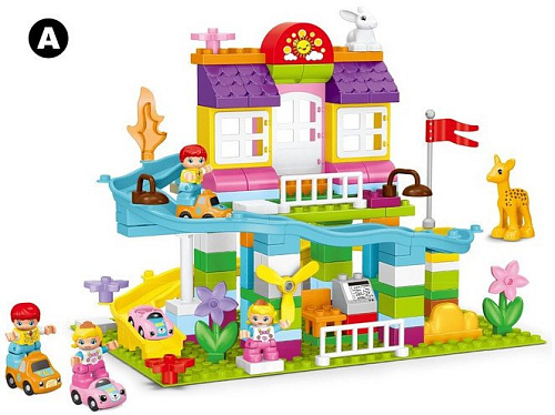 Конструктор Kids Home Toys Веселая вилла 188-A23 7120602