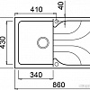 Кухонная мойка Elleci Ego 400 Ghisa M70