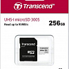 Карта памяти Transcend 300S 256GB (с адаптером)