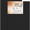 Холст для рисования Azart грунтованный черным акрилом на подрамнике 40x30 см (лен)