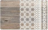 Коврик под миску TarHong Moroccan Wood (древесный с рисунком)