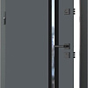 Металлическая дверь Guard Inox Black 2 96x205 (левая, Ral 7016/экосатин белый)