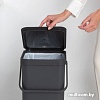 Контейнер для мусора Brabantia Sort &amp; Go 40 л (серый)