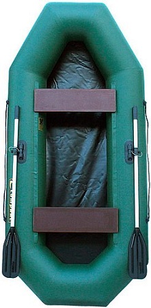 Моторно-гребная лодка Leader Boats Компакт-260 0082200 (зеленый)