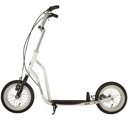Самокат Novatrack Stamp N1 2019 12STAMPN1.WT20 (белый)