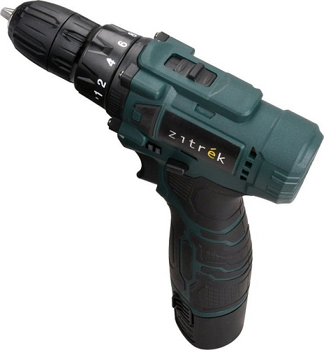 Дрель-шуруповерт Zitrek Green 12V Plus 085-1014 (с 2-мя АКБ)