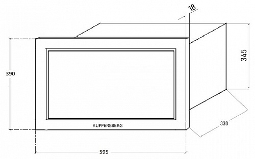 Микроволновая печь Kuppersberg HMW 650 W