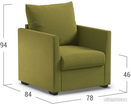 Интерьерное кресло Moon Trade Дубай 030 001306 (бирюзовый)