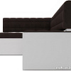 Угловой диван Мебель-АРС Ганновер левый 178x82x103 (кордрой коричневый)