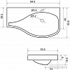 Умывальник Aquanet Сопрано 95 L 169395