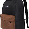 Городской рюкзак Torber Graffi T8965-BLK-BRW (черный/коричневый)