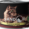 Консервированный корм для кошек Landor Adult Turkey and Rabbit 200 г