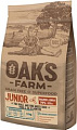 Сухой корм для собак Oak's Farm Беззерновой для щенков малых и миниатюрных пород. Лосось и криль (2 кг)