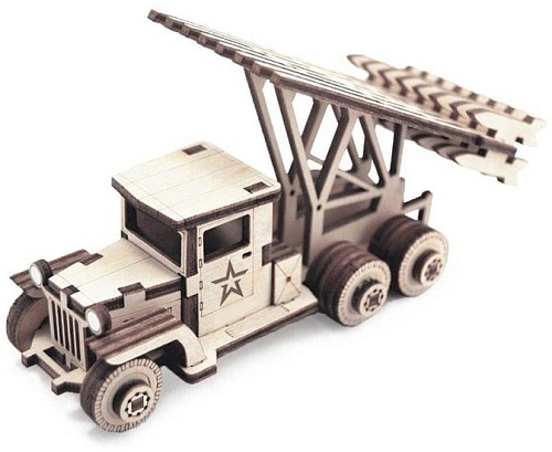 3Д-пазл Армия России Грузовичок Ракета TY339-A16