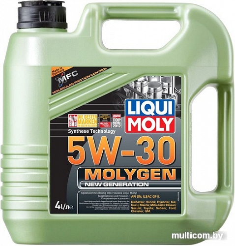 Моторное масло Liqui Moly Molygen New Generation 5W-30 4л