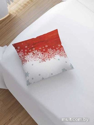 Чехол на подушку JoyArty Снежная красота sl_21451