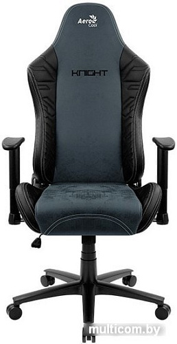 Кресло AeroCool Knight Steel Blue (черный/синий)