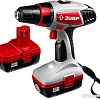 Дрель-шуруповерт Зубр ЗДА-12-2 КИН (с 2-мя АКБ, кейс)