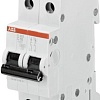 Выключатель автоматический ABB S202-C3 2P C 3A 6kA 2M 2CDS252001R0034