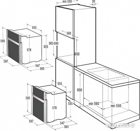 Духовой шкаф Gorenje BO71SY2B