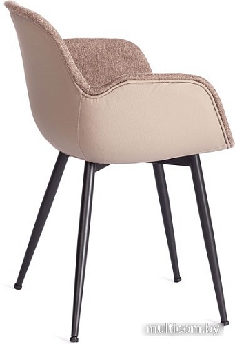 Стул TetChair Valentino (коричневый/черный)