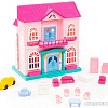 Кукольный домик Полесье София с набором мебели и автомобилем 78018