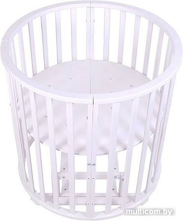 Кроватка-трансформер Polini Kids French 925 Amis (белый)