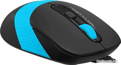 Мышь A4Tech Fstyler FM10S (голубой/черный)