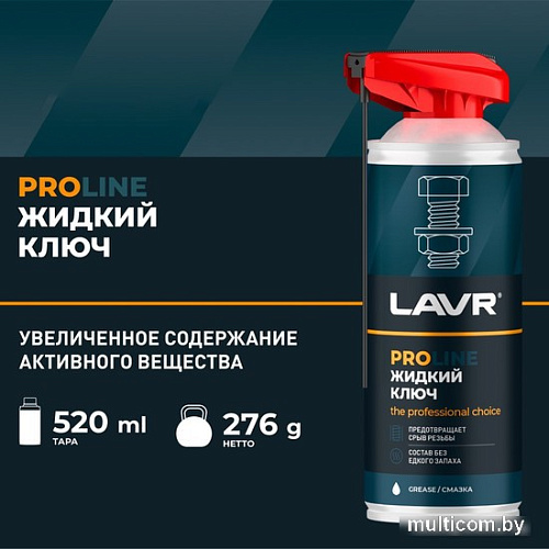 Lavr Жидкий ключ Pro Line Ln3533 520мл