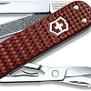 Нож-брелок Victorinox Classic Precious Alox 0.6221.4011G (коричневый)