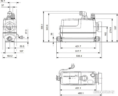 Насос Grundfos Sololift2 CWC-3
