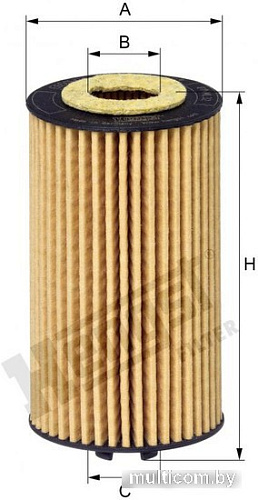 Масляный фильтр Hengst filter E650H01D444