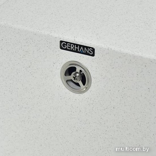 Кухонная мойка Gerhans В19 (белый)