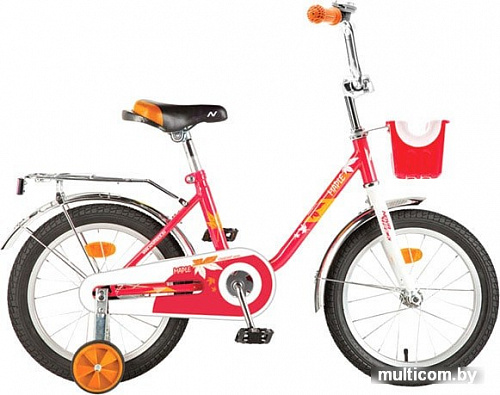 Детский велосипед Novatrack Maple 16 (красный, 2019)