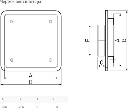 Вентиляционная решетка Soler&Palau BDO-100 5209225900