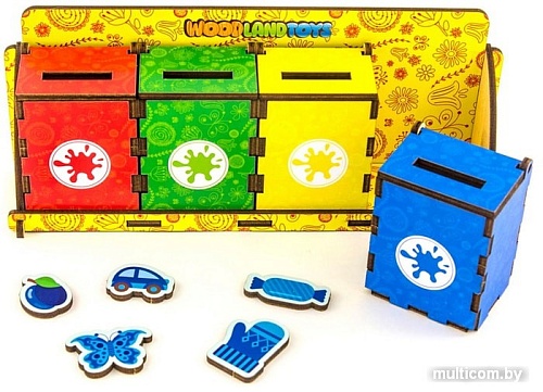 Сортер WoodLand Toys Убираем комнату 133104