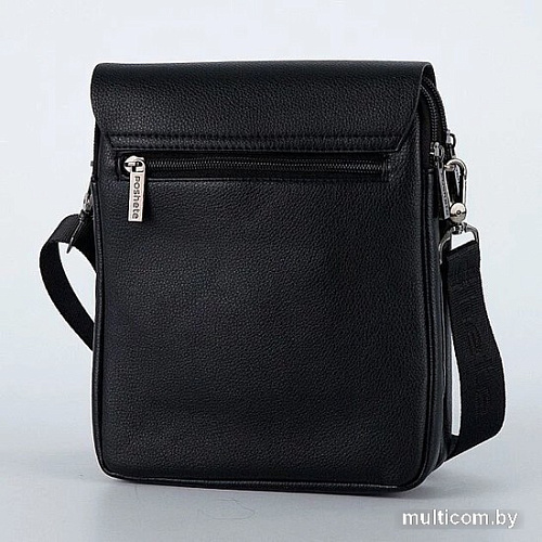 Мужская сумка Poshete 250-5189-3-BLK (черный)