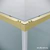 Душевой уголок Grossman Galaxy 100x100x195 300.K33.01.1010.32.00 (золото сатин/прозрачное стекло)