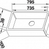 Кухонная мойка Blanco Cronos XL 8-IF 523381