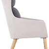 Стул-кресло Halmar Purio (светло-серый/темно-серый)