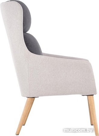 Стул-кресло Halmar Purio (светло-серый/темно-серый)