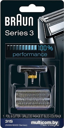 Braun Series 3 31S (серебристый)