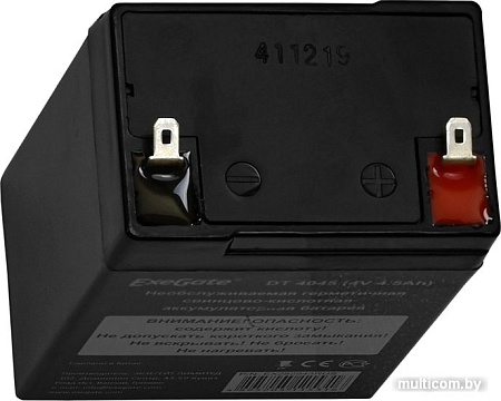 Аккумулятор для ИБП ExeGate DT 4045 (4В, 4.5 А·ч)