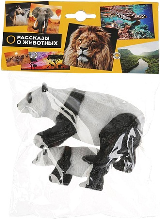 Фигурка Играем вместе Животные Мамы и малыши KK128A2-PANDA