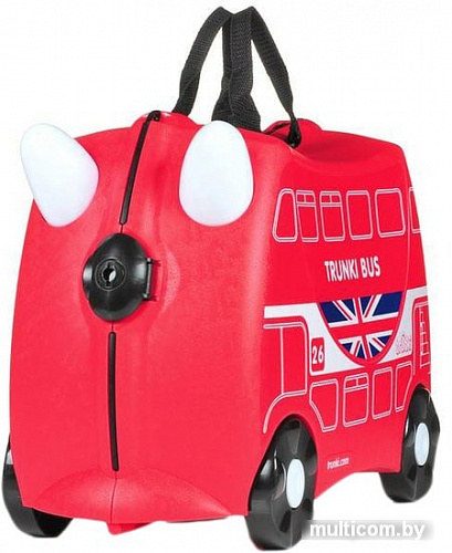 Чемодан Trunki Автобус Борис (красный)