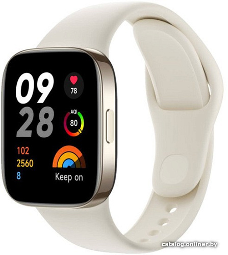 Умные часы Xiaomi Redmi Watch 3 (слоновая кость, международная версия)