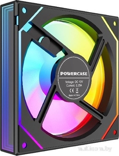 Вентилятор для корпуса Powercase M52-12 ARGB