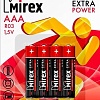 Батарейки Mirex Extra Power AAA 4 шт ER03-E4